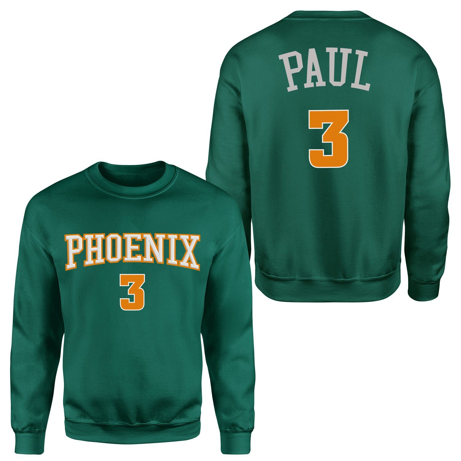 Chris Paul Phoenix Forma Sweatshirt XL - Nefti Yeşili