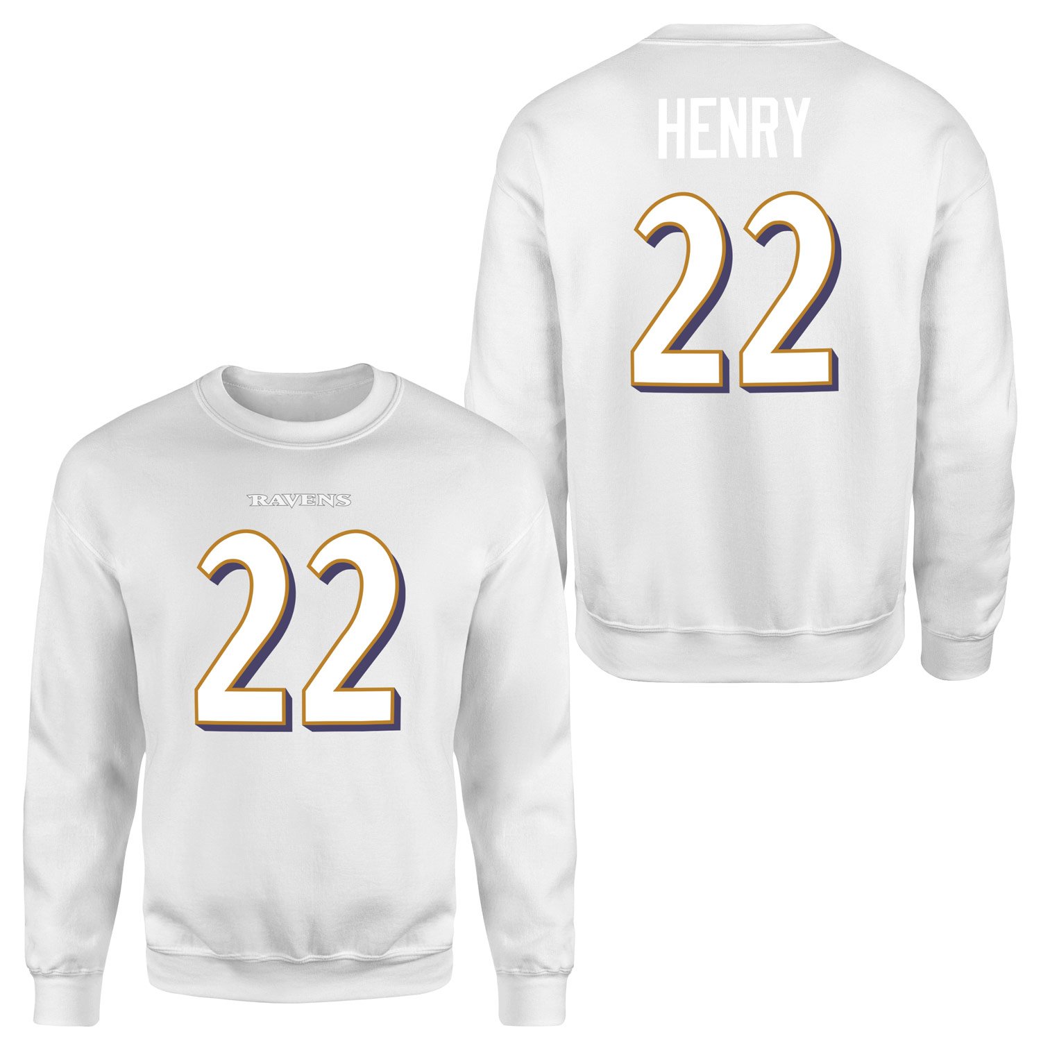 Derrick Henry Baltimore Ravens Sweatshirt