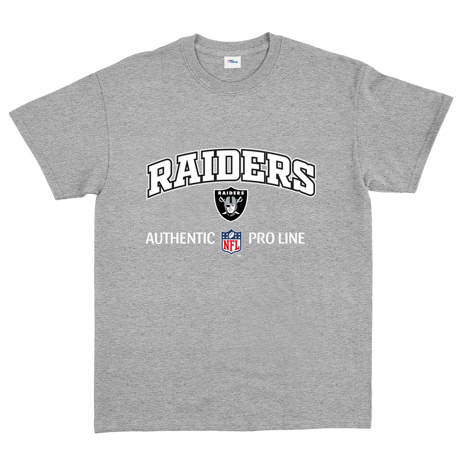 Raiders NFL Tişört L - Gri