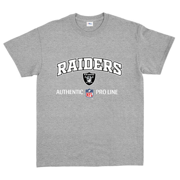 Raiders NFL Tişört L - Gri