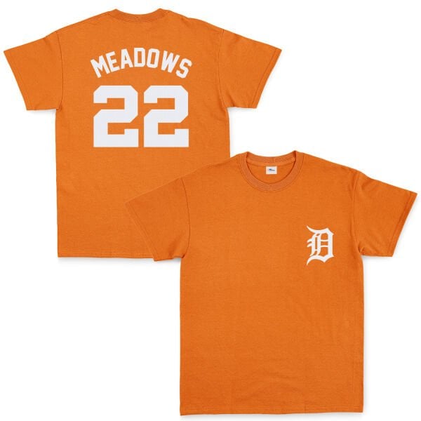 Parker Meadows 22 Detroit Tigers Jersey Tişört