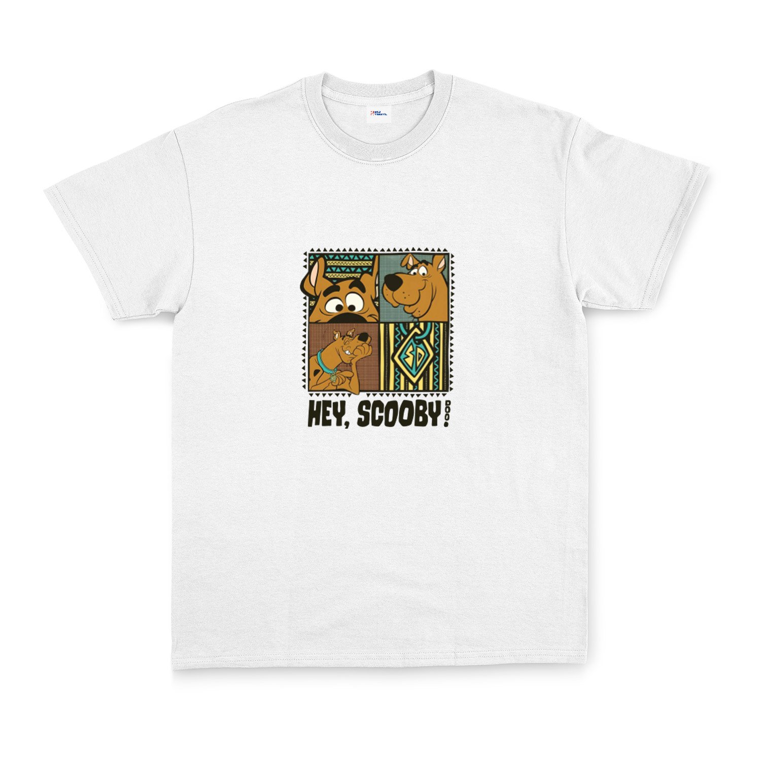 Hey Scooby! Tişört XXL - Beyaz