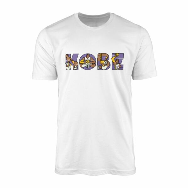 KOBE Tişört XXL - Beyaz