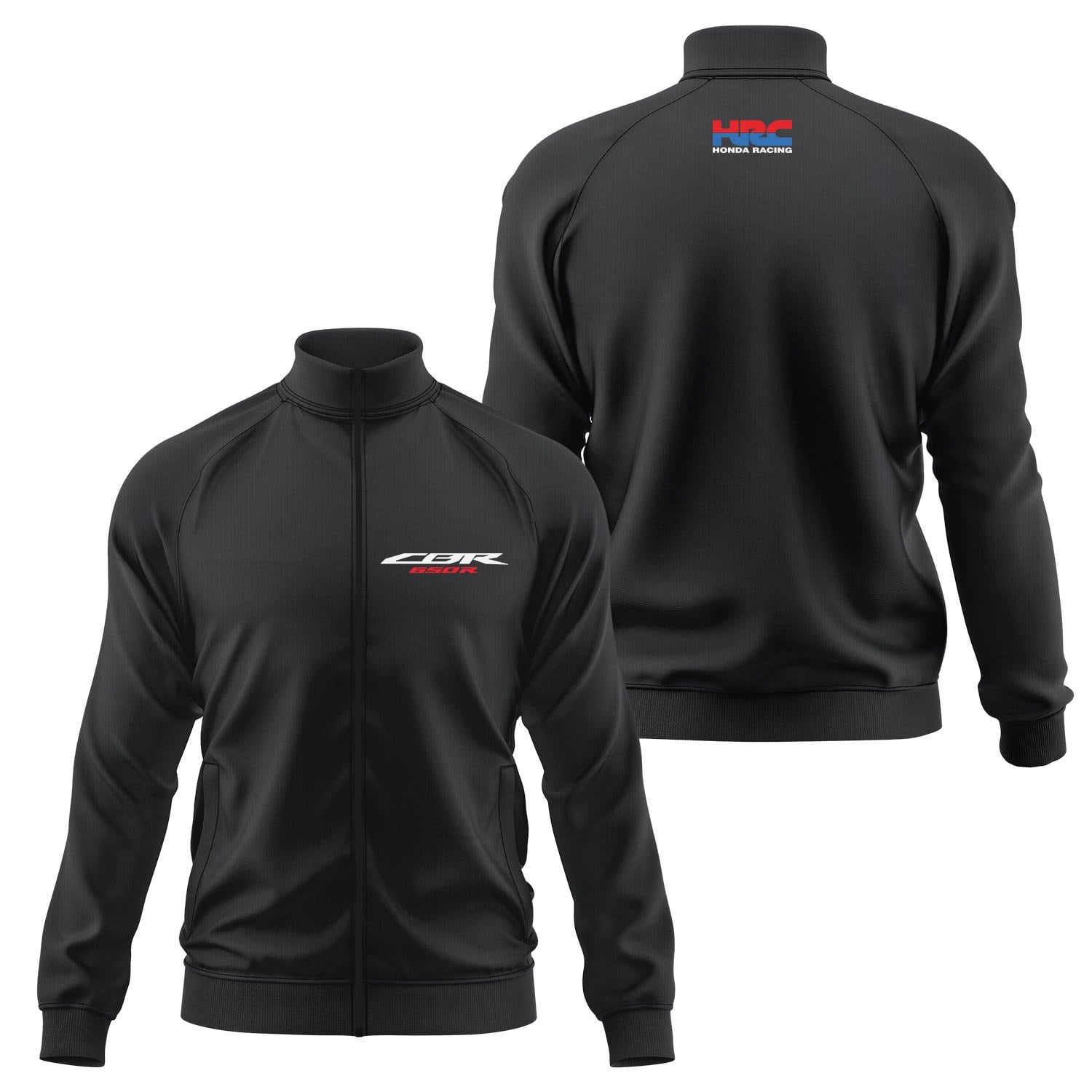 Honda CBR650 Fermuarlı Sweatshirt S - Siyah