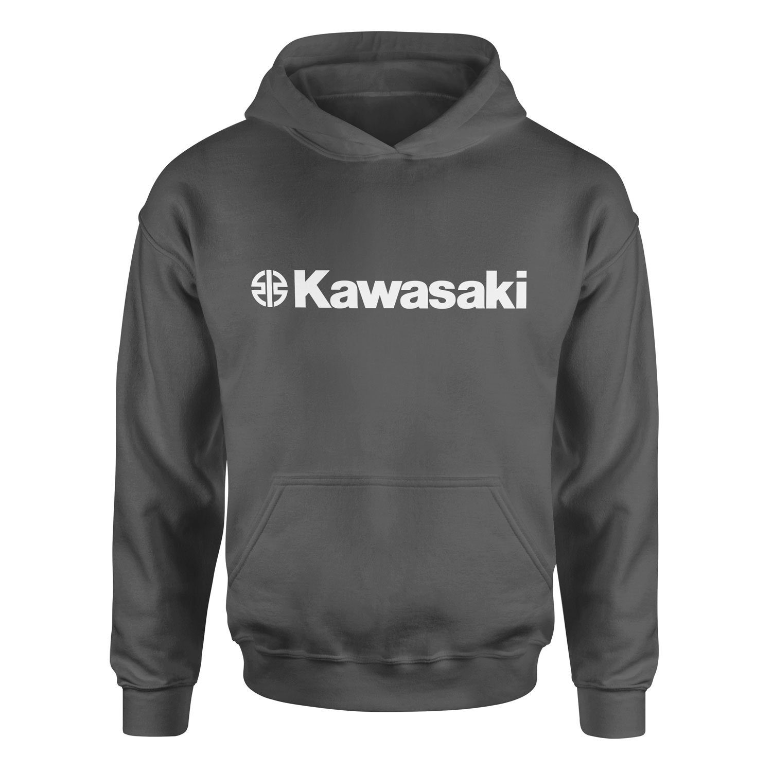 Kawasaki Hoodie XXL - Füme