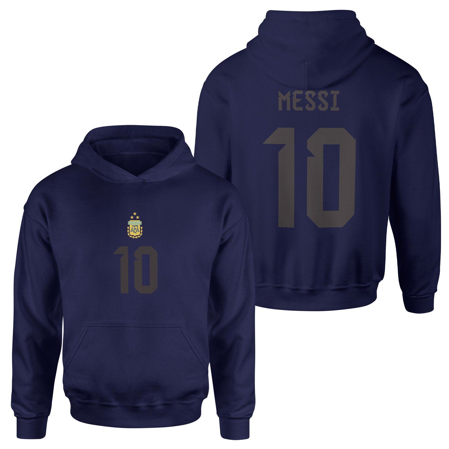 Lionel Messi Forma Hoodie XXL - İndigo Mavisi
