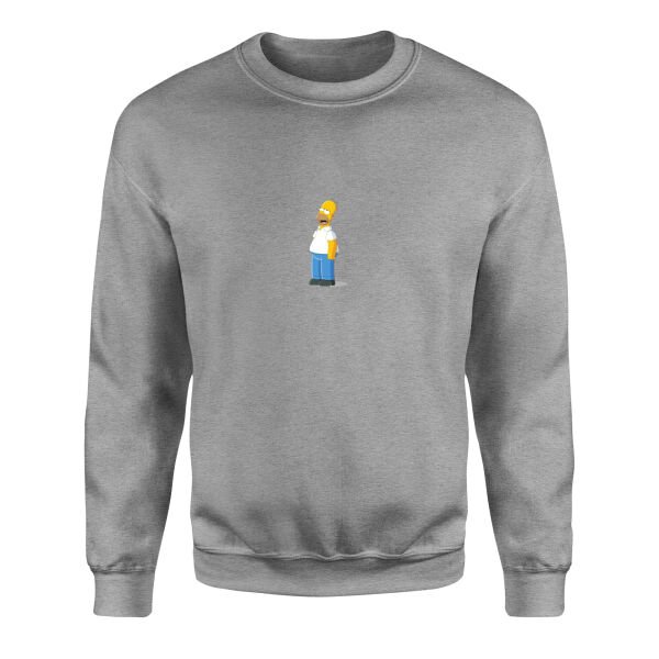Homer Simpson, Everyday Hero | The Simpsons Sweatshirt L - Gri