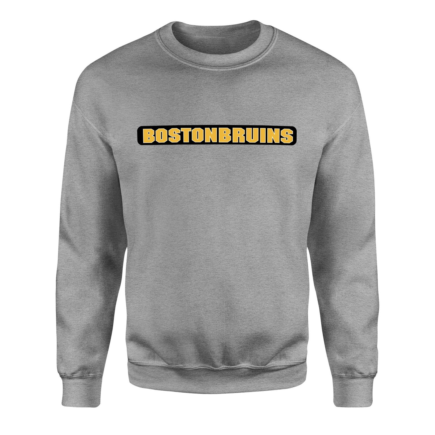 Boston Bruins Block Sweatshirt L - Gri
