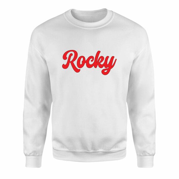 Rocky Sweatshirt S - Beyaz