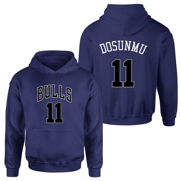 Ayo Dosunmu Forma Hoodie S - İndigo Mavisi