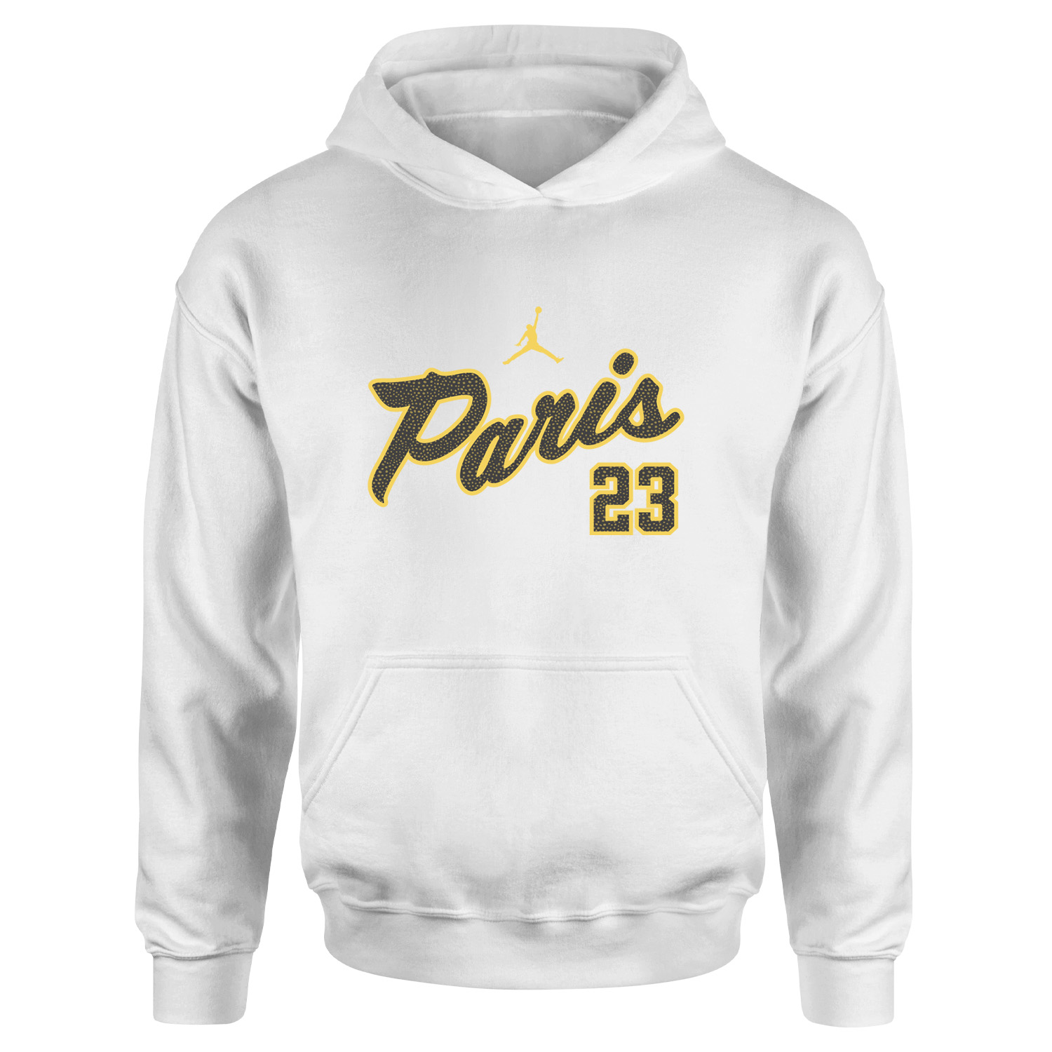 Paris 23 Jordan Hoodie XL - Beyaz