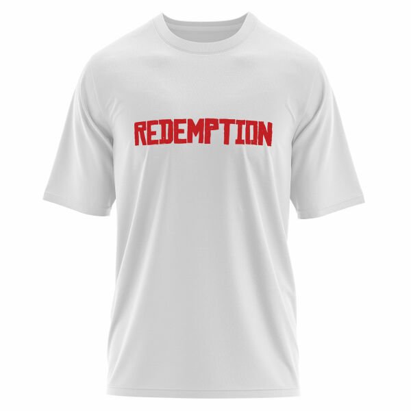 Redemption Oversize Tişört M - Beyaz