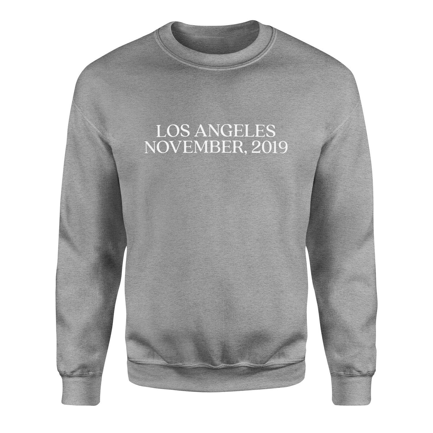 LOS ANGELES, NOVEMBER, 2019 Sweatshirt S - Gri