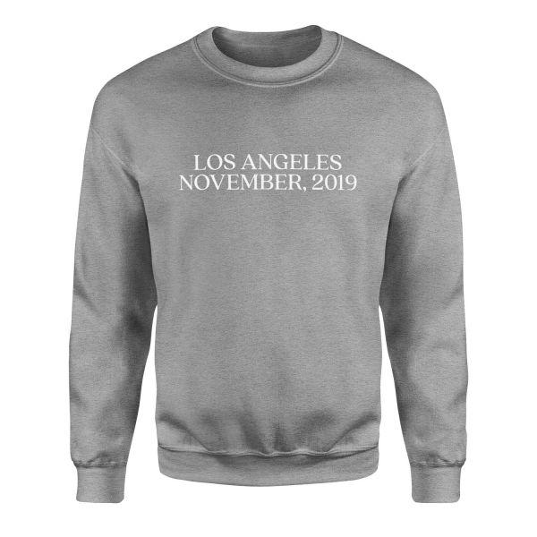 LOS ANGELES, NOVEMBER, 2019 Sweatshirt S - Gri