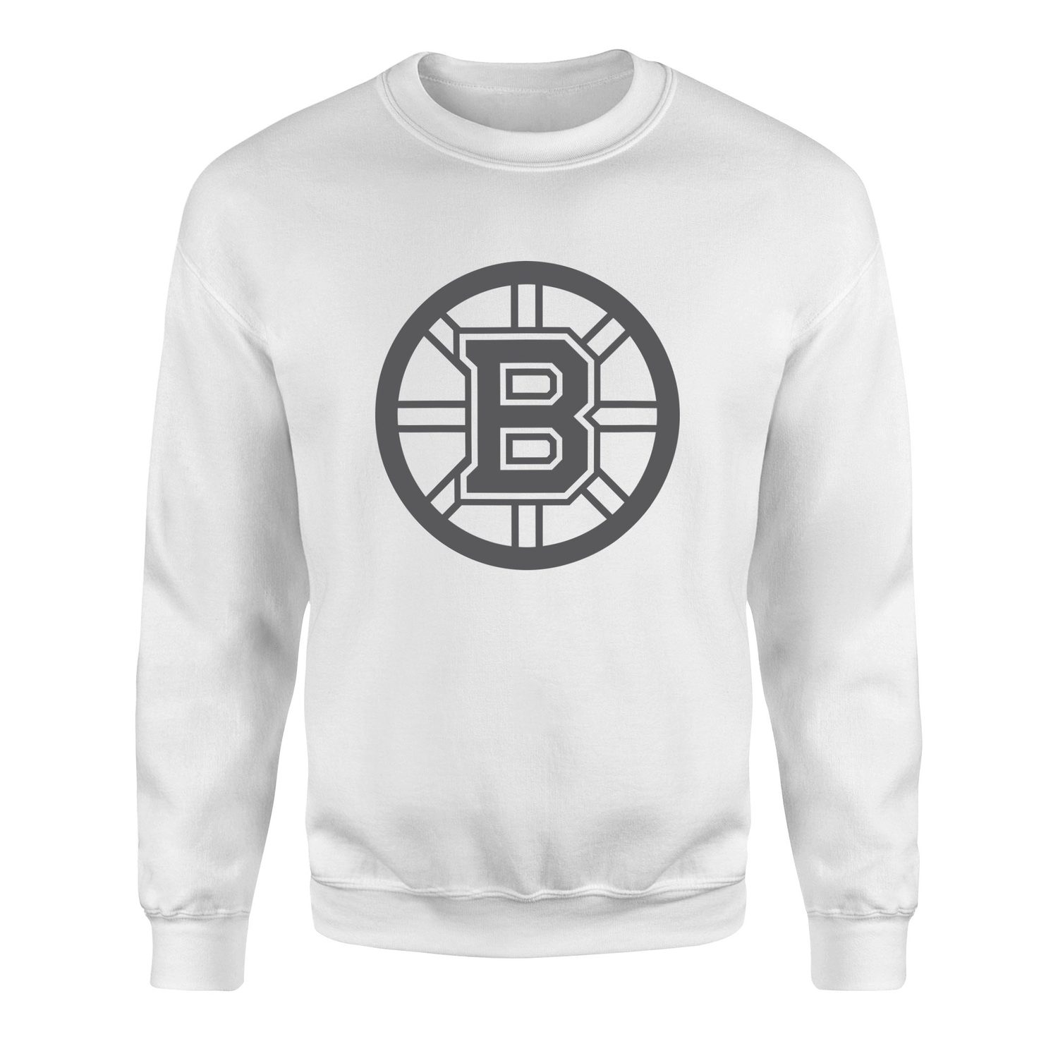 Boston Bruins Muted Black Sweatshirt XXL - Beyaz