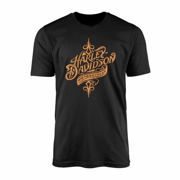 Harley-Davidson Motorcycles O Tişört M - Siyah