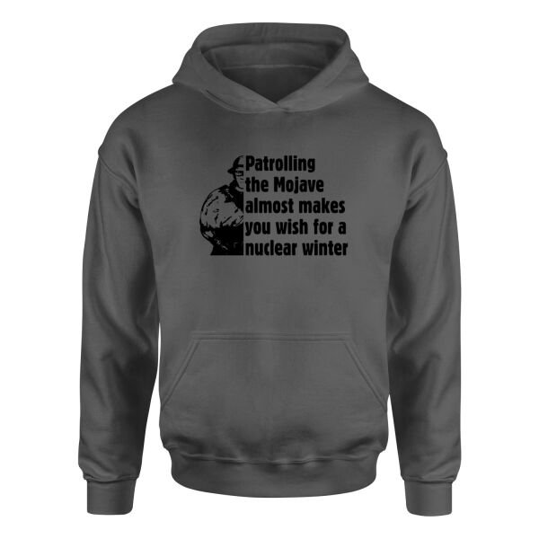 Patrolling the Mojave Hoodie M - Füme