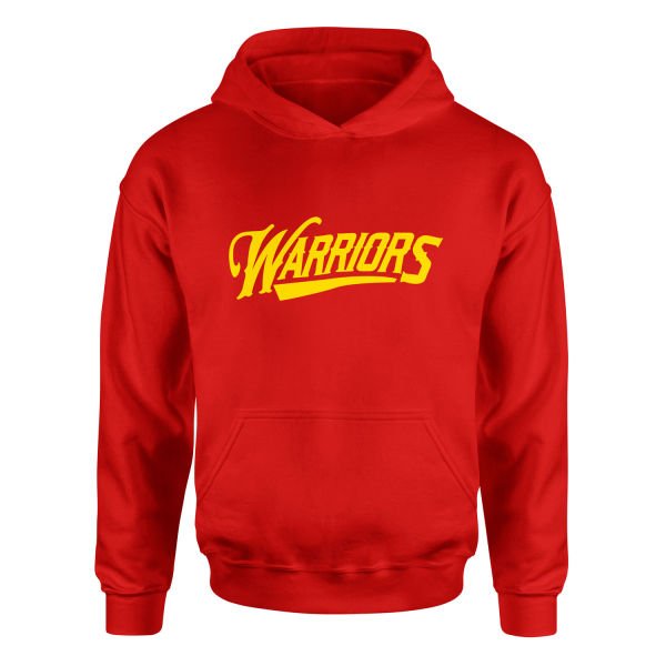 Warriors Hoodie XXL - Kırmızı