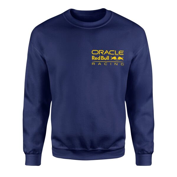 Oracle Red Bull Racing Yellow Sweatshirt M - İndigo Mavisi