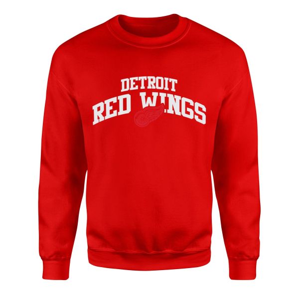Detroit Red Wings Arch Sweatshirt M - Kırmızı