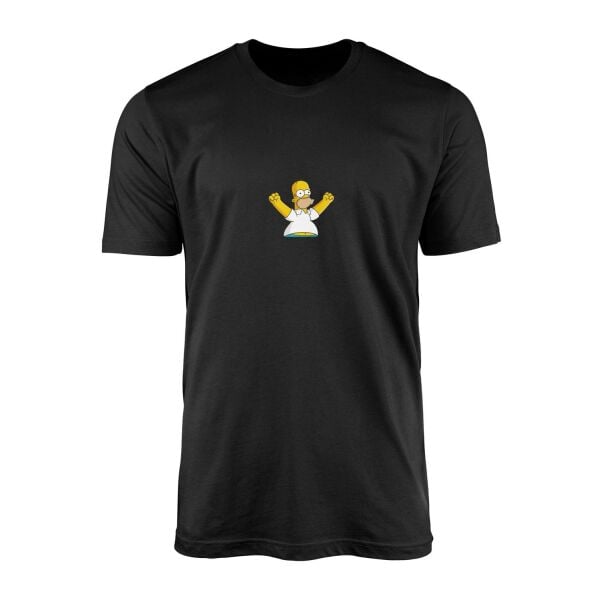 Homer Simpson, Proud Simpson | The Simpsons Tişört L - Siyah