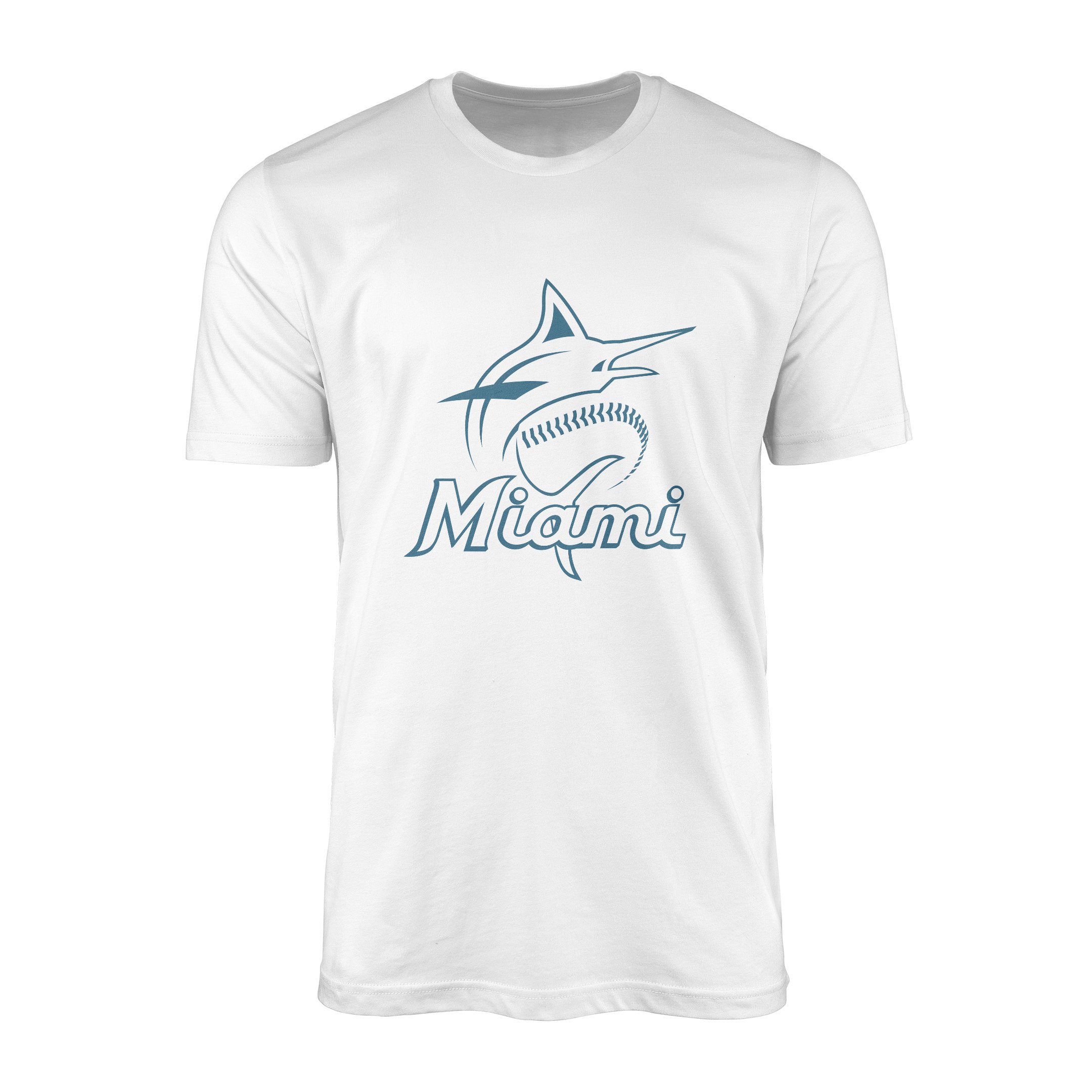 The Marlins Tişört L - Beyaz