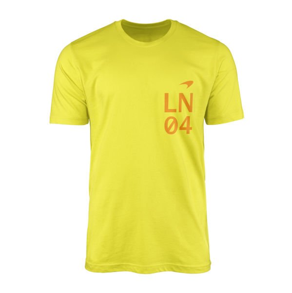 Lando Norris LN04 MCL Mastery Tişört XL - Sarı