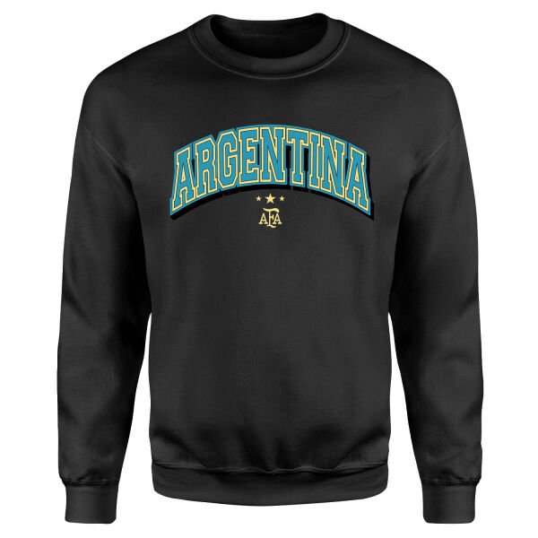 Arjantin 2026 Varsity Sweatshirt M - Siyah