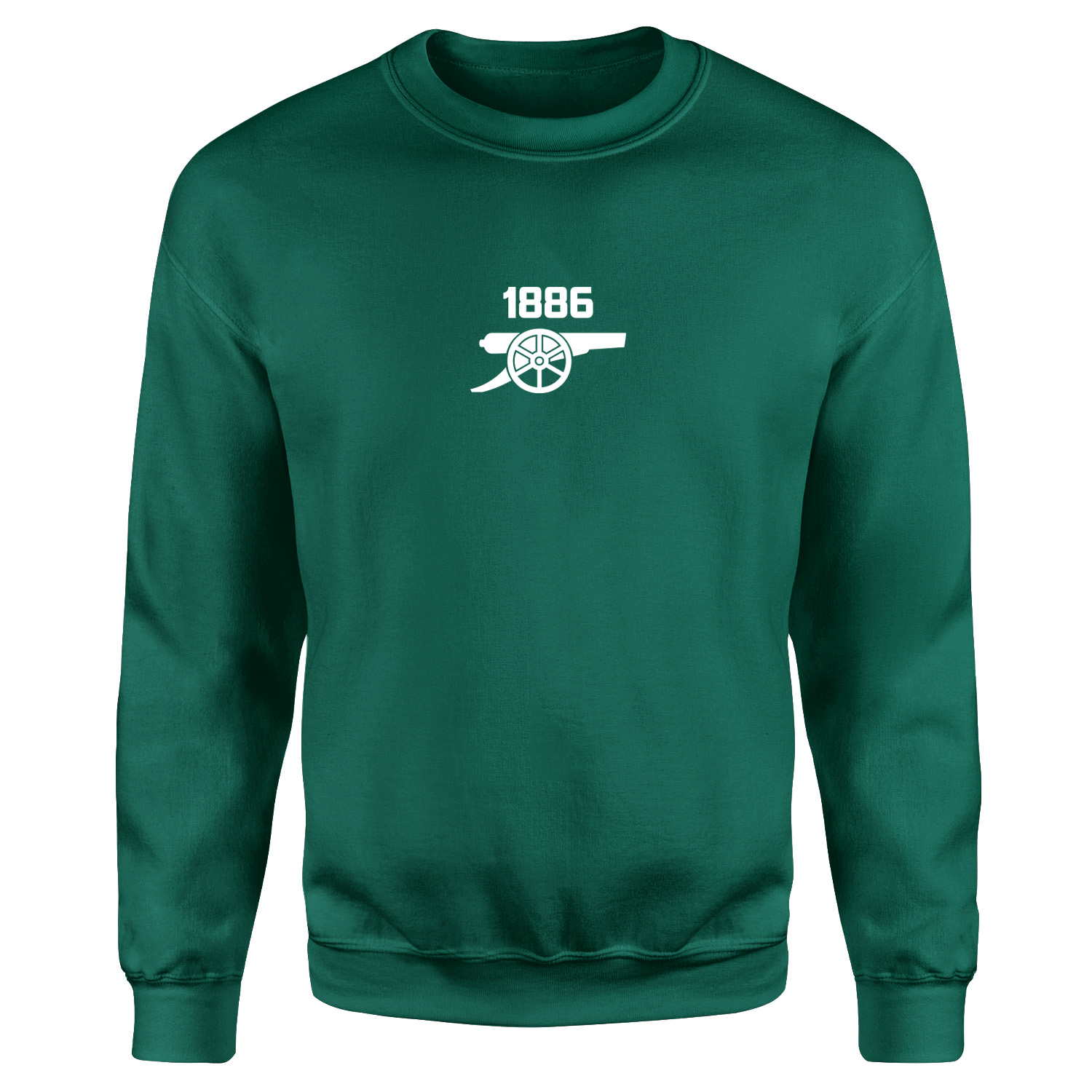 Gunners since 1886 | Arsenal Sweatshirt S - Nefti Yeşili