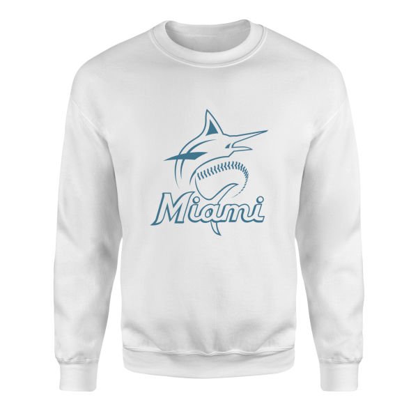 The Marlins Sweatshirt XL - Beyaz