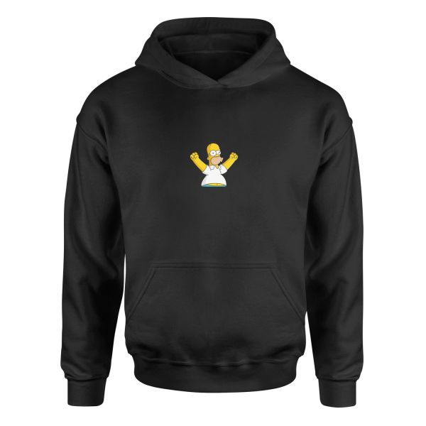 Homer Simpson, Proud Simpson | The Simpsons Hoodie L - Siyah