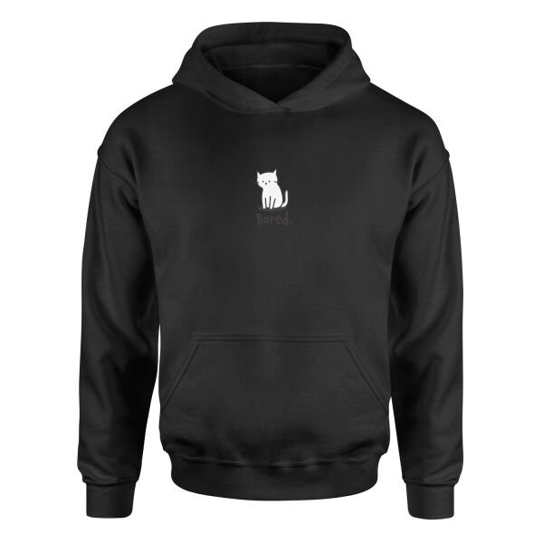 Bored. Hoodie M - Siyah