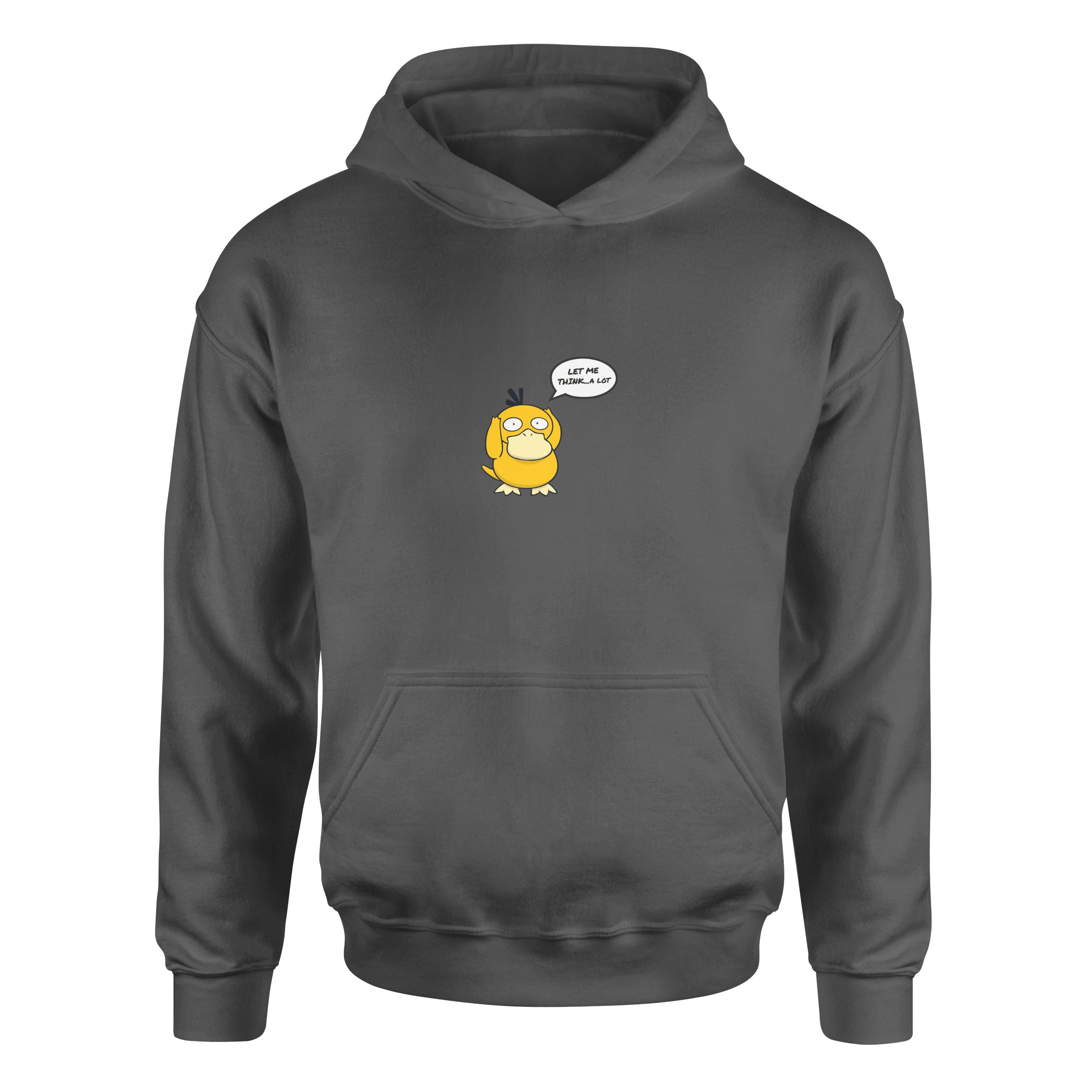 Let Me Think… A Lot | Psyduck Hoodie S - Füme