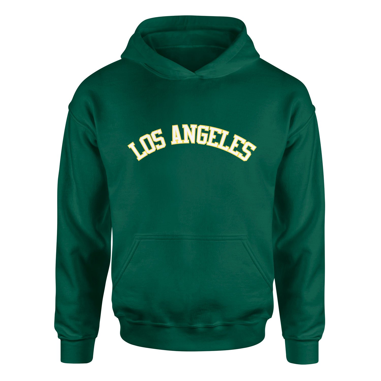 Los Angeles Hoodie S - Nefti Yeşili