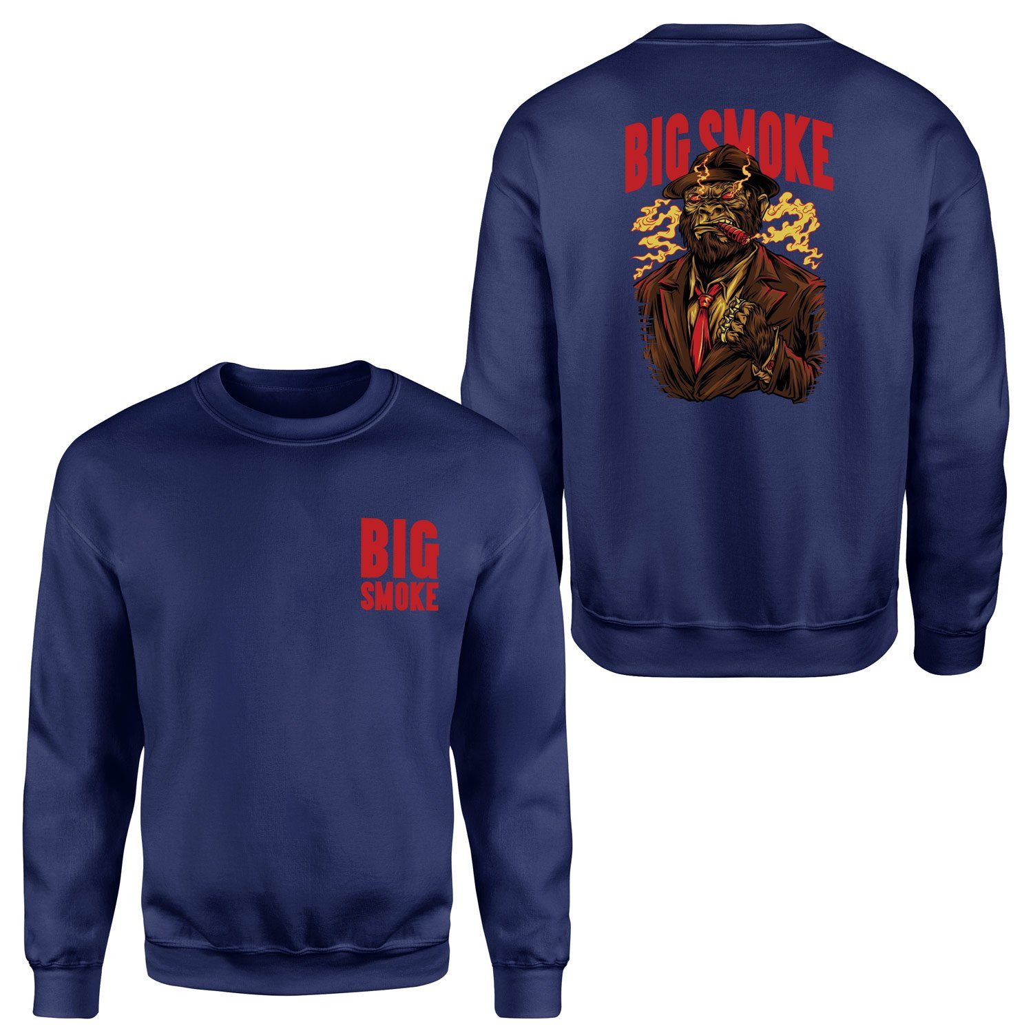 Big Smoke Sweatshirt S - Lacivert