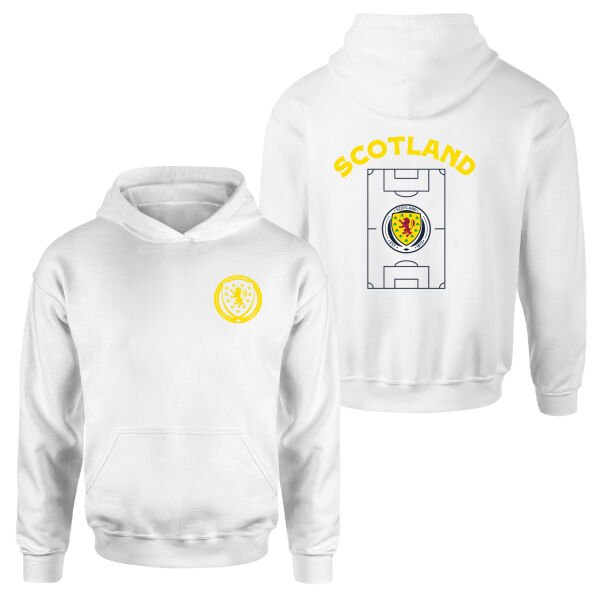 İskoçya Dünya Kupası 2026 Hoodie M - Beyaz