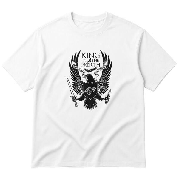 King in the North Oversize Tişört