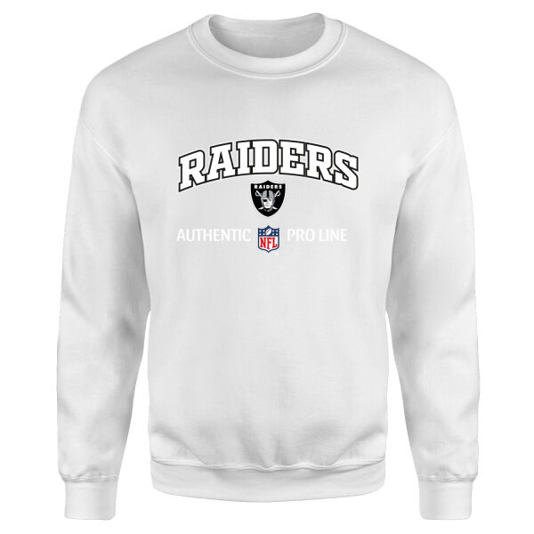 Raiders NFL Sweatshirt L - Beyaz
