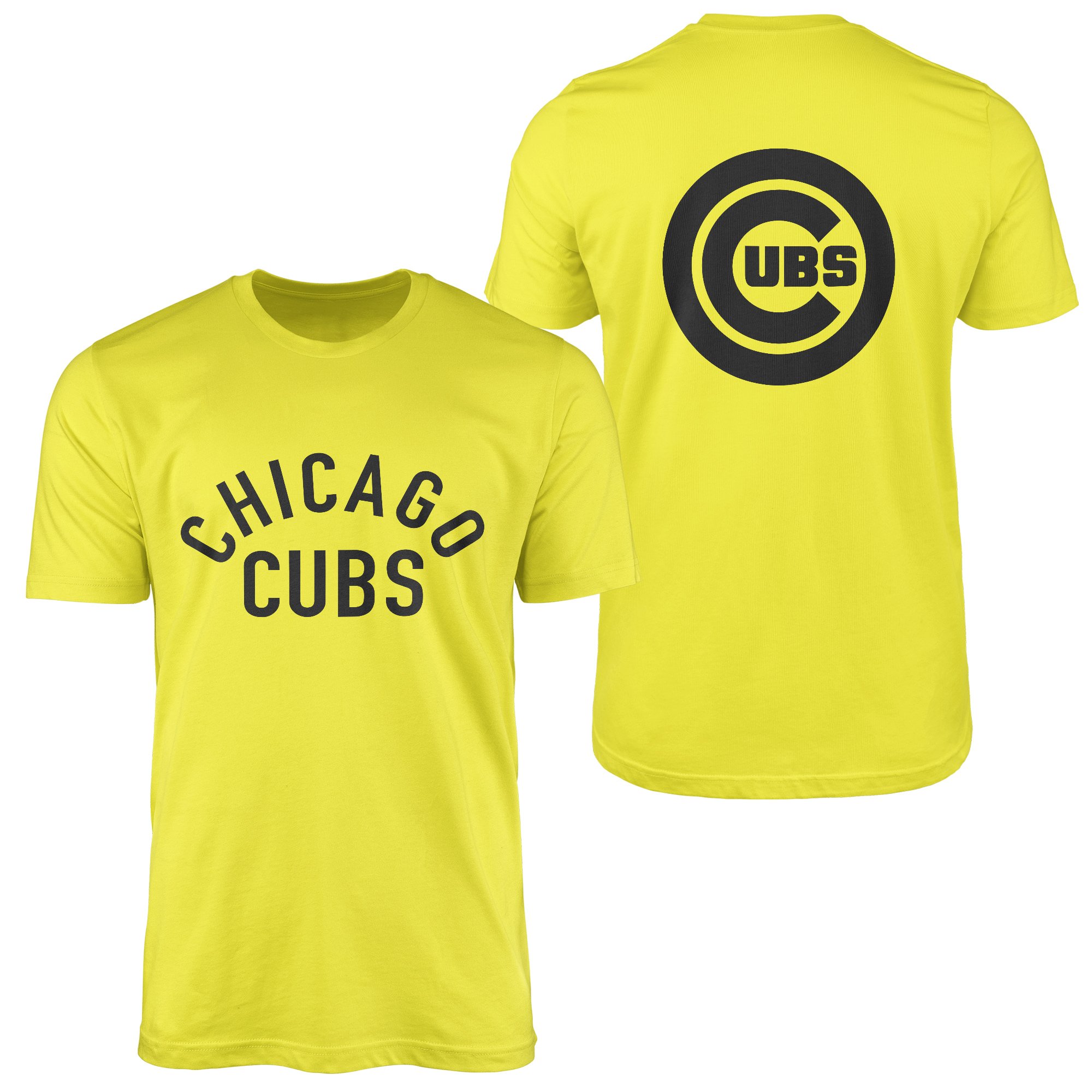 Chicago Cubs Muted Tişört M - Sarı