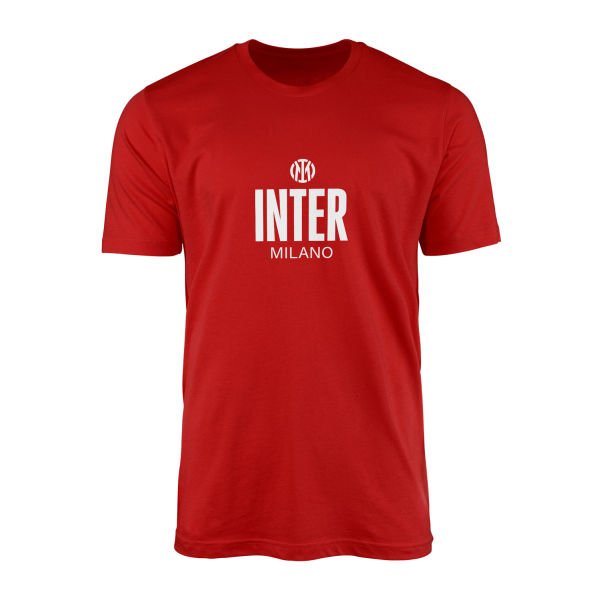 Inter Milan Tişört L - Kırmızı