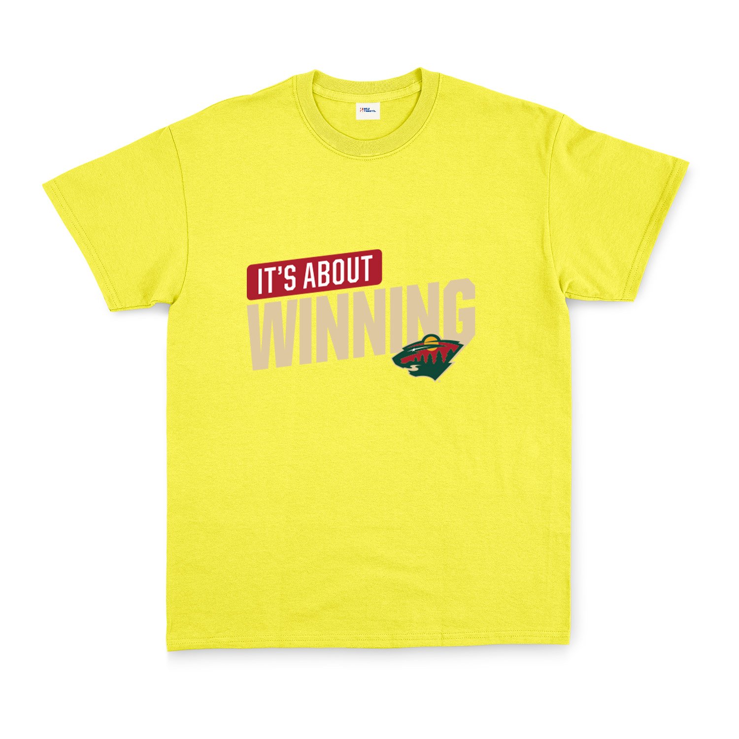 Minnesota Wild W Tişört S - Sarı