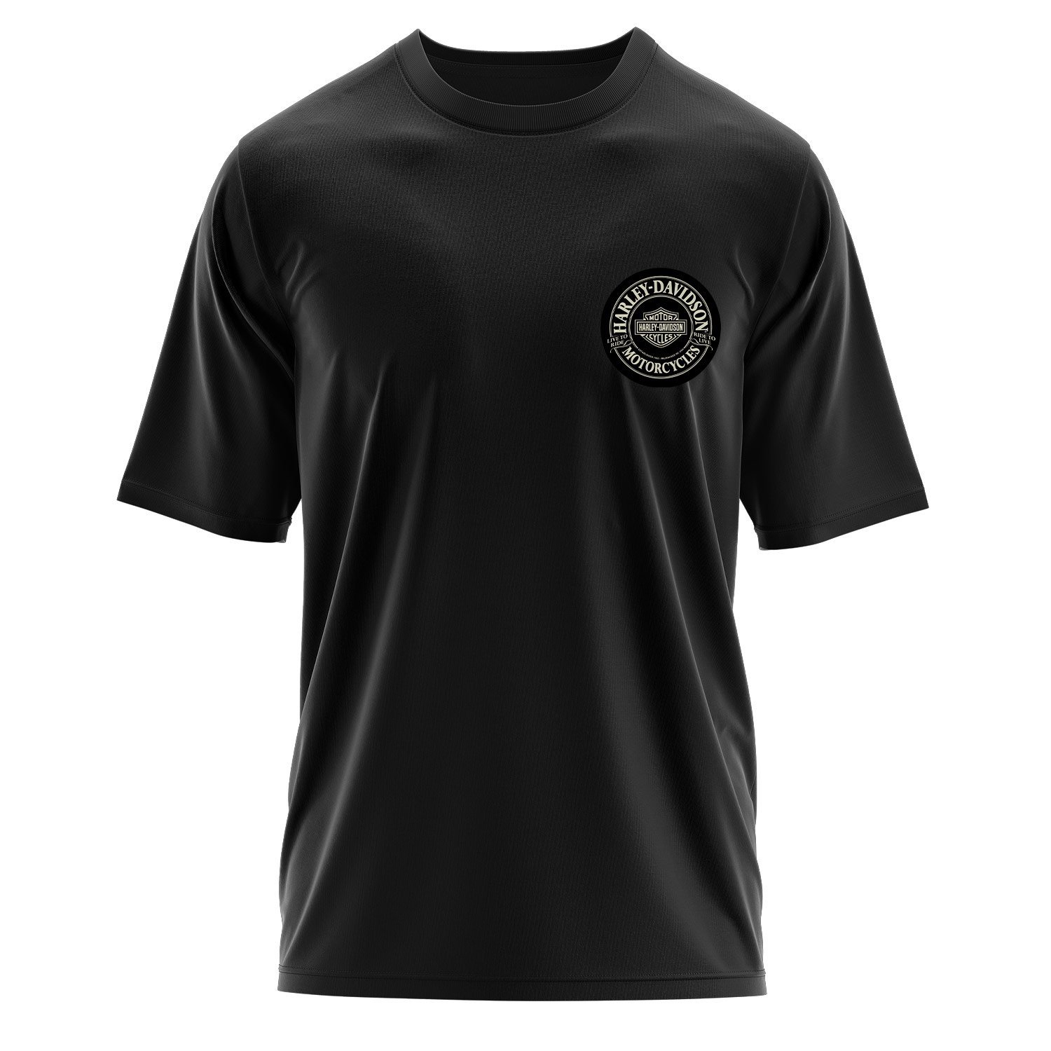 Harley Davidson Badge Oversize Tişört