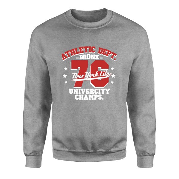Bronx 76 NYC Sweatshirt M - Gri