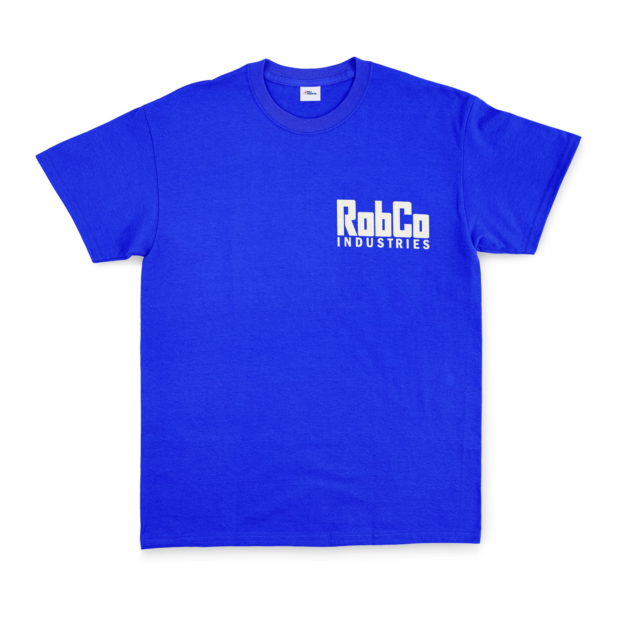 RobCo Industries Fallout Tişört XL - Mavi