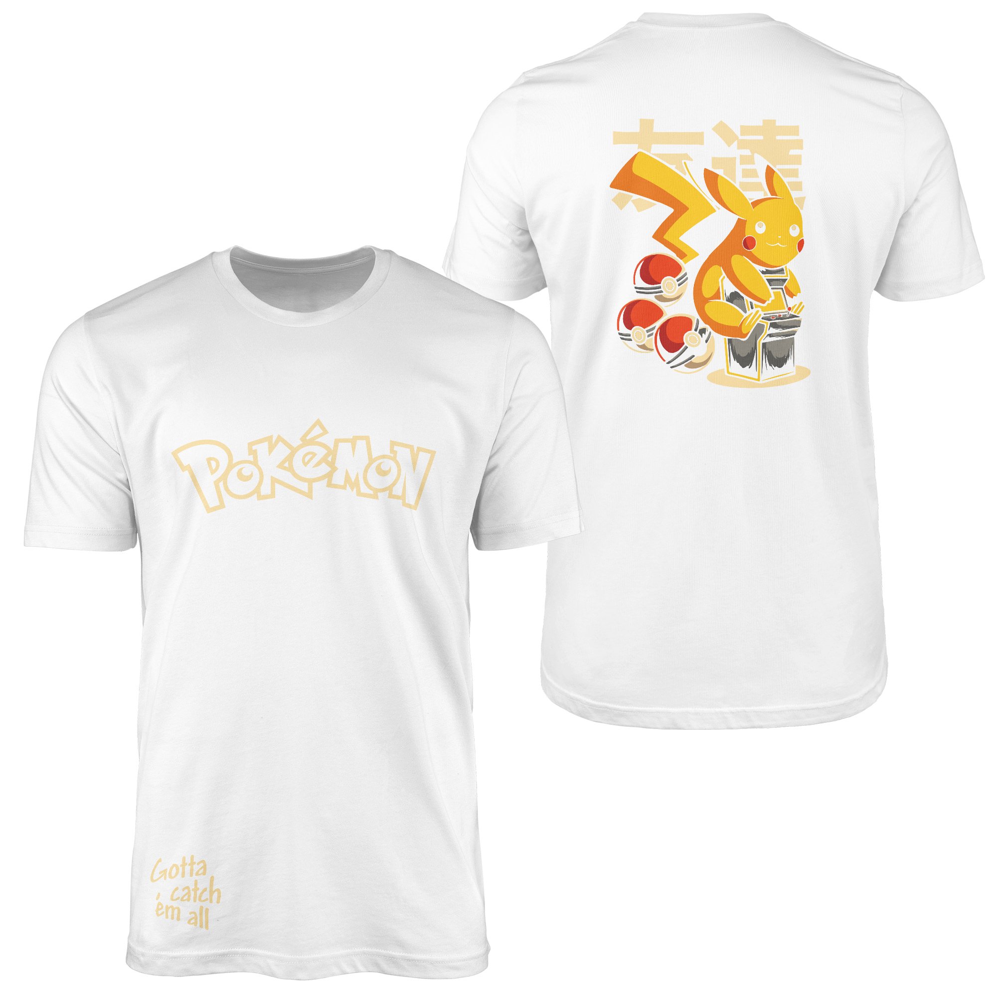 POKEMON Pikachu SE Tişört S - Beyaz