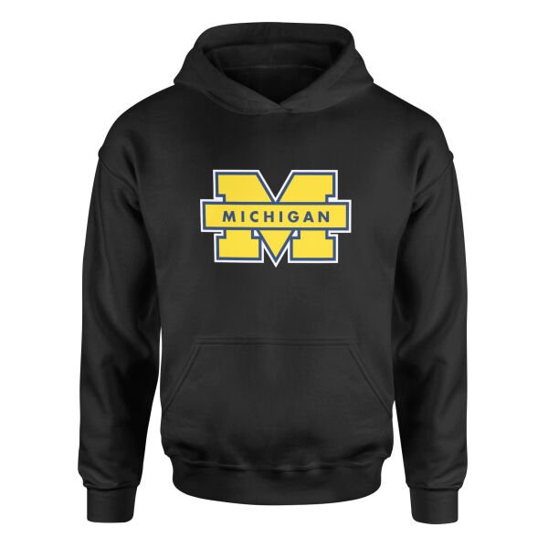 Michigan Wolverines Hoodie S - Siyah