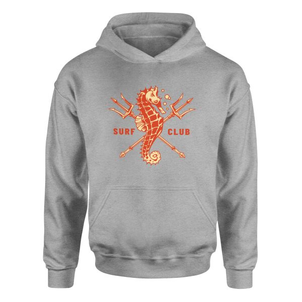 Sea Horse Surf Club Hoodie L - Gri