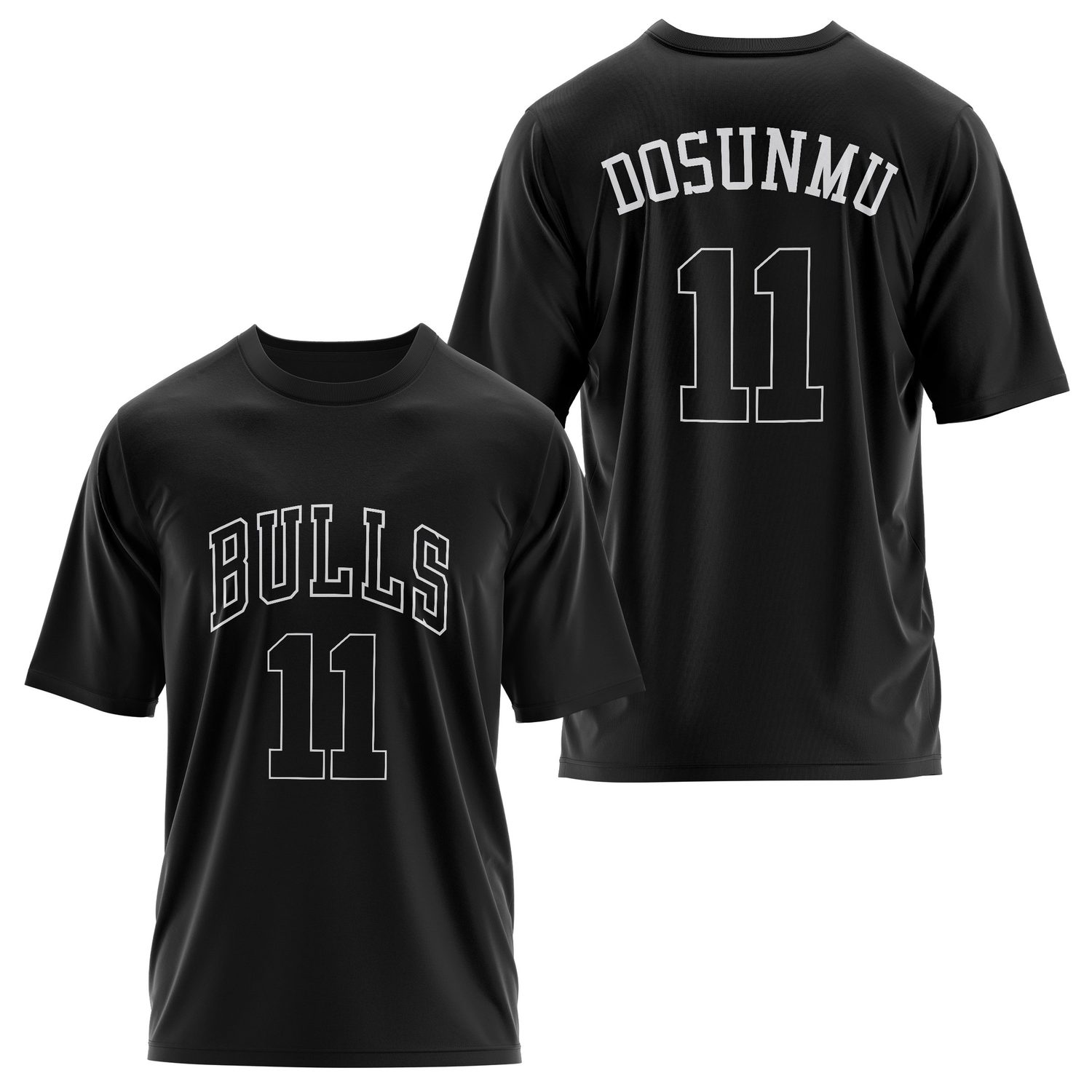 Ayo Dosunmu Forma Oversize Tişört L - Siyah