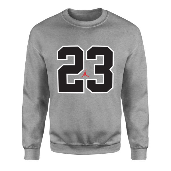 Air Jordan 23 Sweatshirt L - Gri