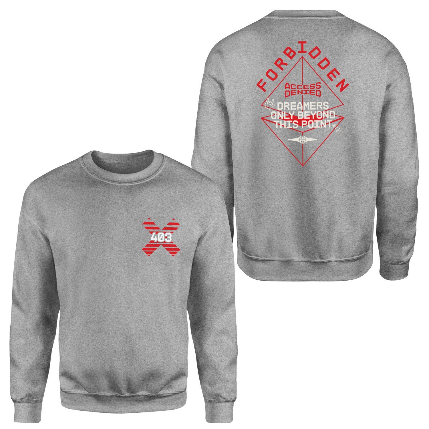 HTTP 403 FORBIDDEN: Access Denied Sweatshirt XL - Gri